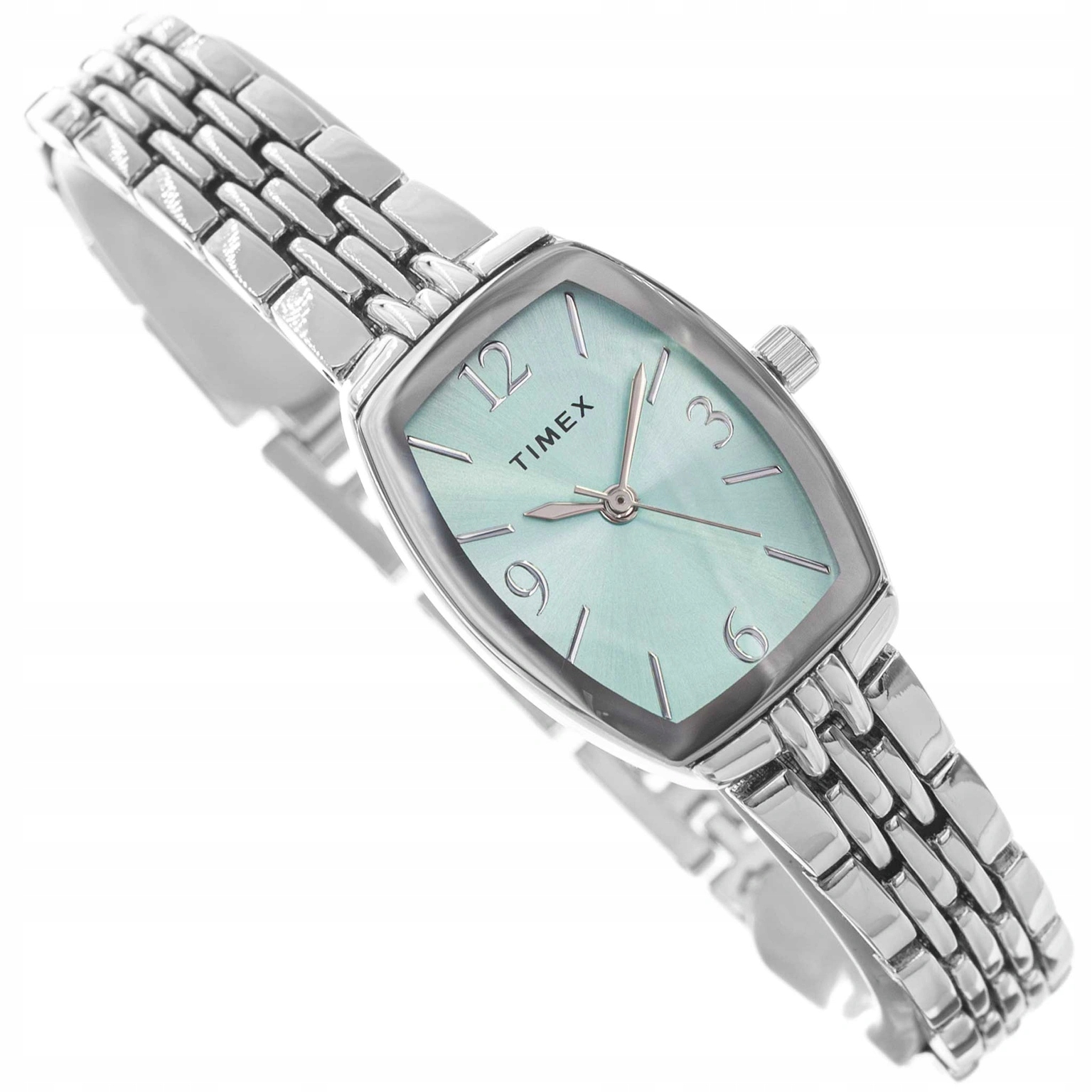 Dámské Hodinky Timex TW2Y22500 Charlotte Stříbrné S Ocelovým Náramkem