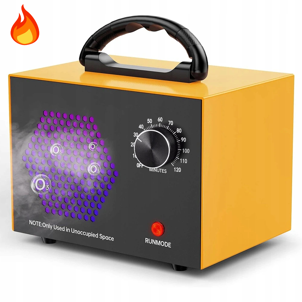 Přenosný Ozonátorový Generátor S Držákem Pro Domácnost I Kancelář
