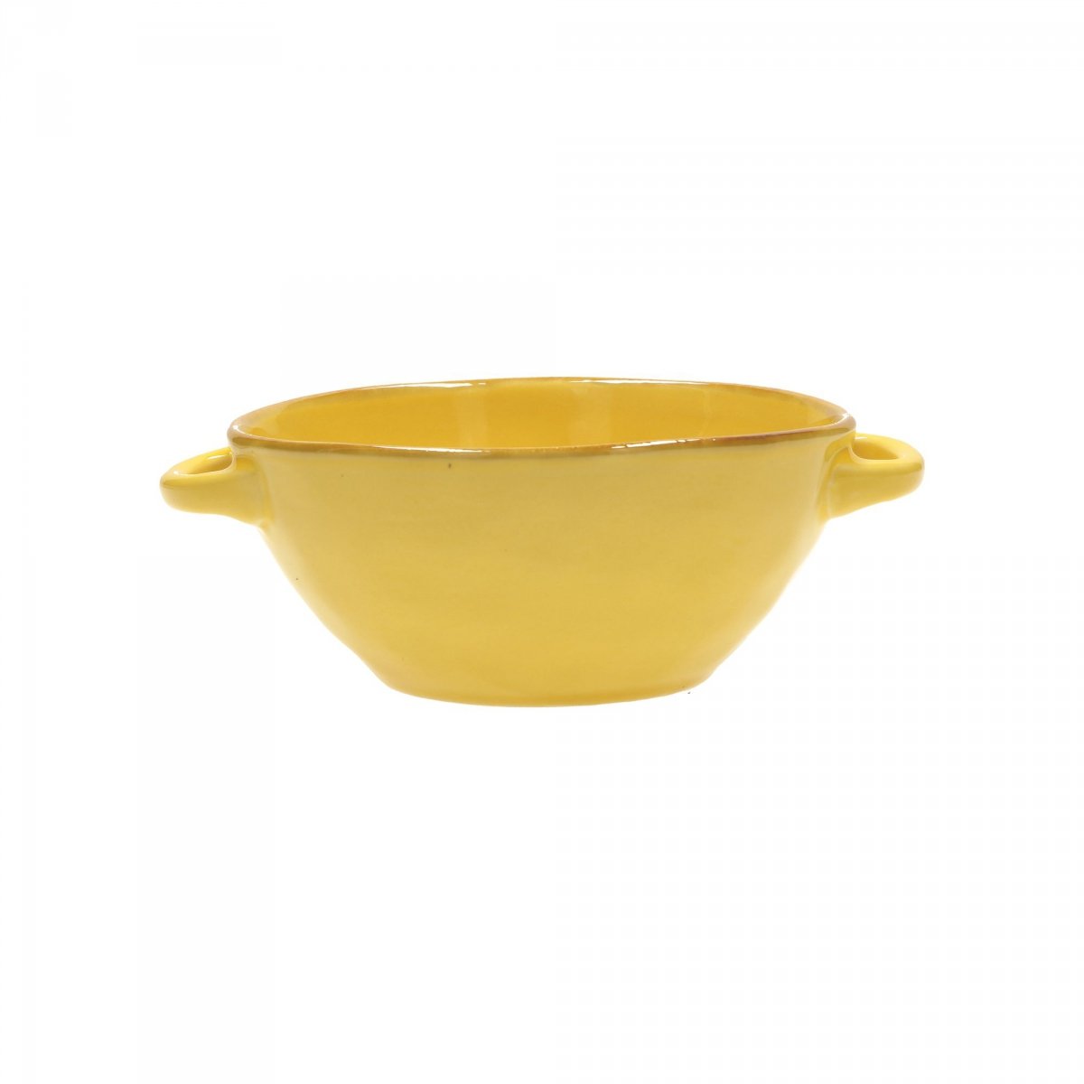 Sada 4 misiek na polievku 2H 600 ml Concerto Ocra Rose&Tulipani