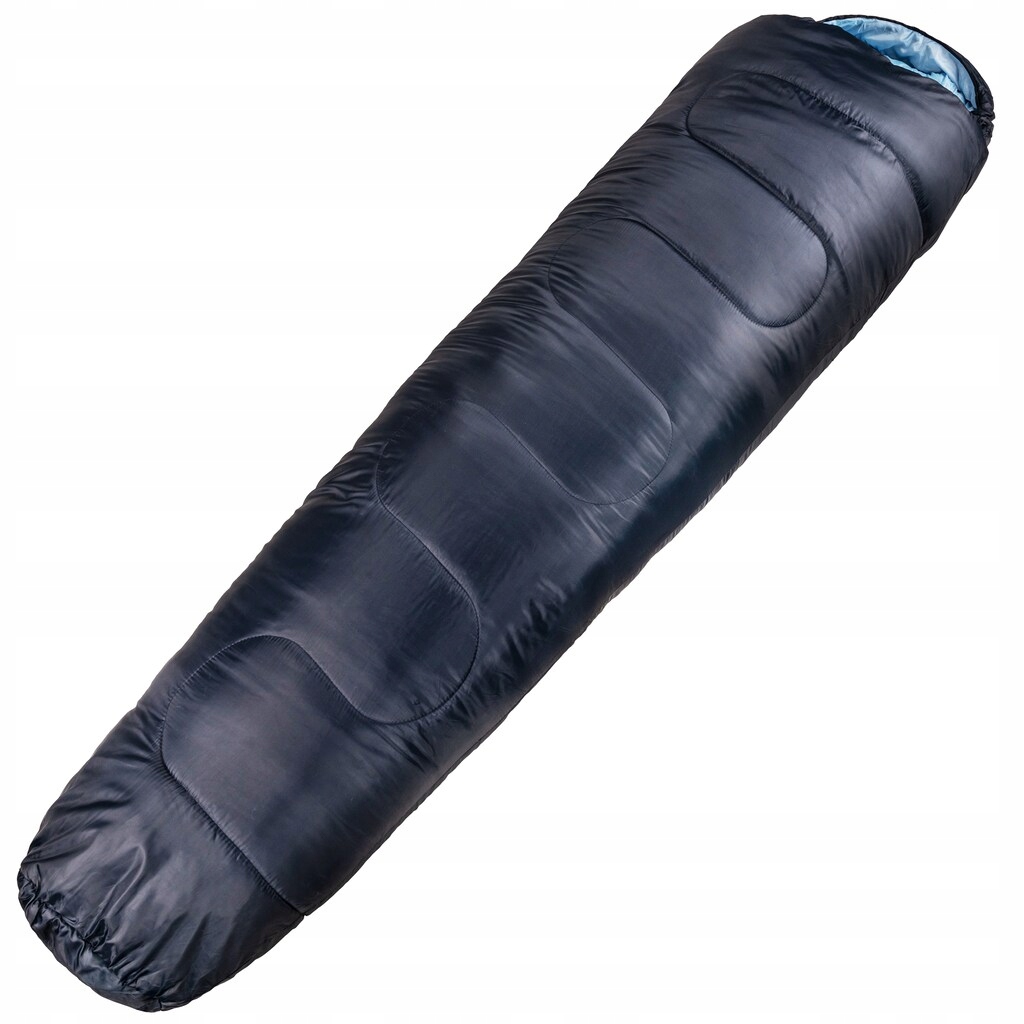 Vojenský turistický teplý spací pytel mumie Mfh Fox Outdoor Mummy Blue