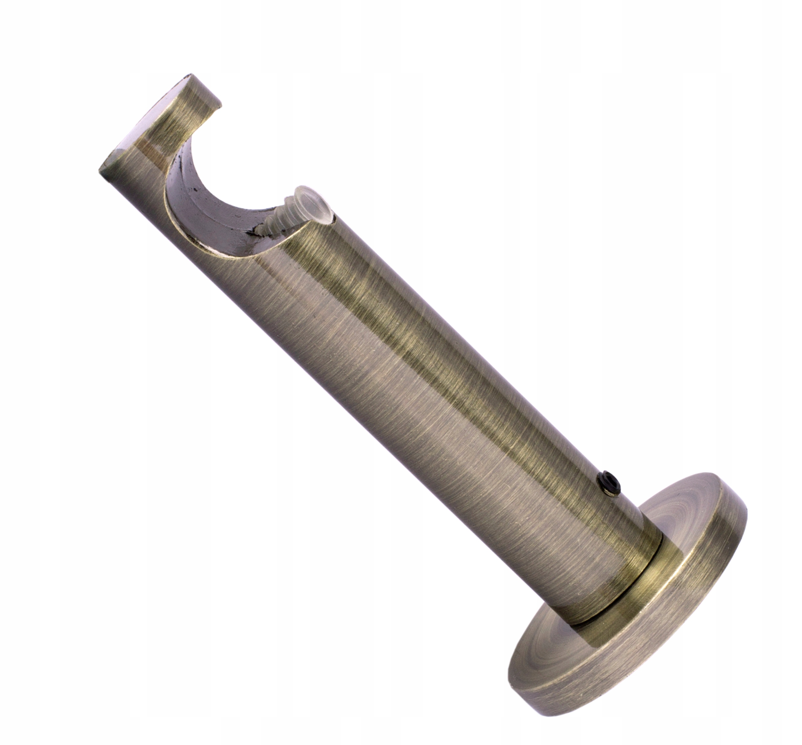 WSPORNIK 19 mm POJEDYNCZY METAL ZŁOTO KARNISZ