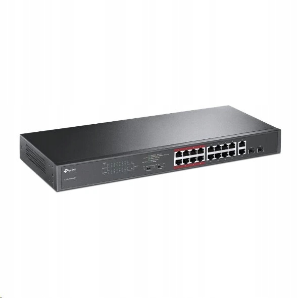Switch TP-Link TL-SL1218MP 16x LAN/PoE+, 2x Glan, 2x Sfp Combo