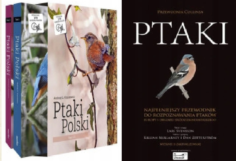Ptaki Polski 1+2 Kruszewicz Przewodnik Collinsa