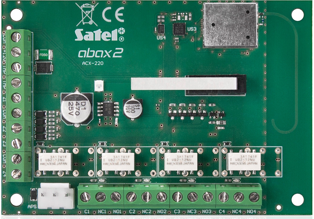 Bezdrátový Expandér Výstupů ACX-220 ABAX2