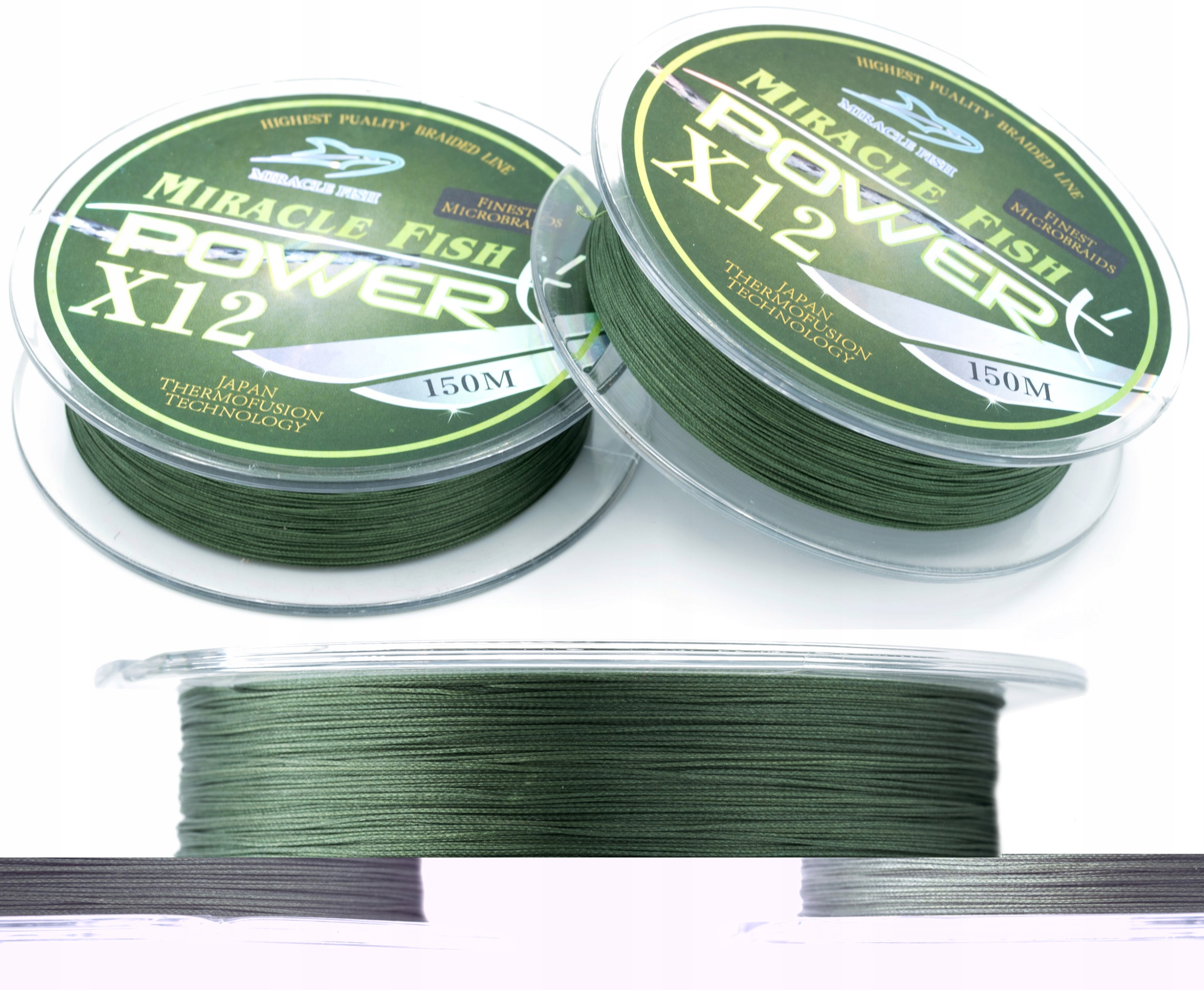 

Plecionka Octa Braid Power X12 Green 0,14mm 150m