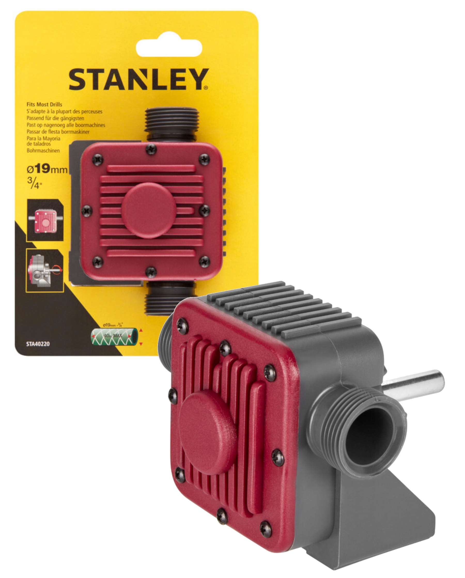 

Stanley Pompa Do Wody Na Wkrętarkę 2500 l/h