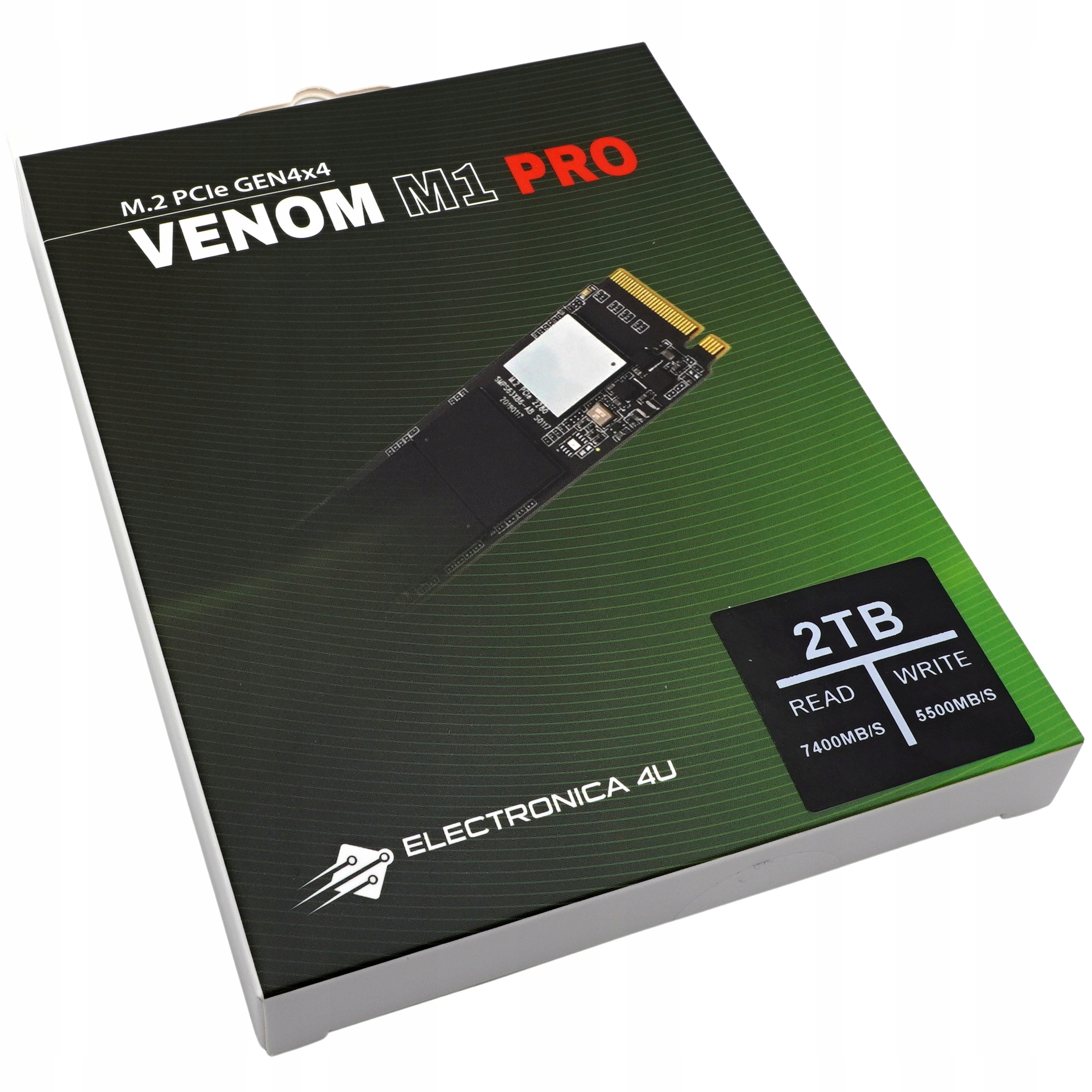 

Dysk Ssd Venom M1 Pro 2TB M.2 PCIe Gen4x4 2280
