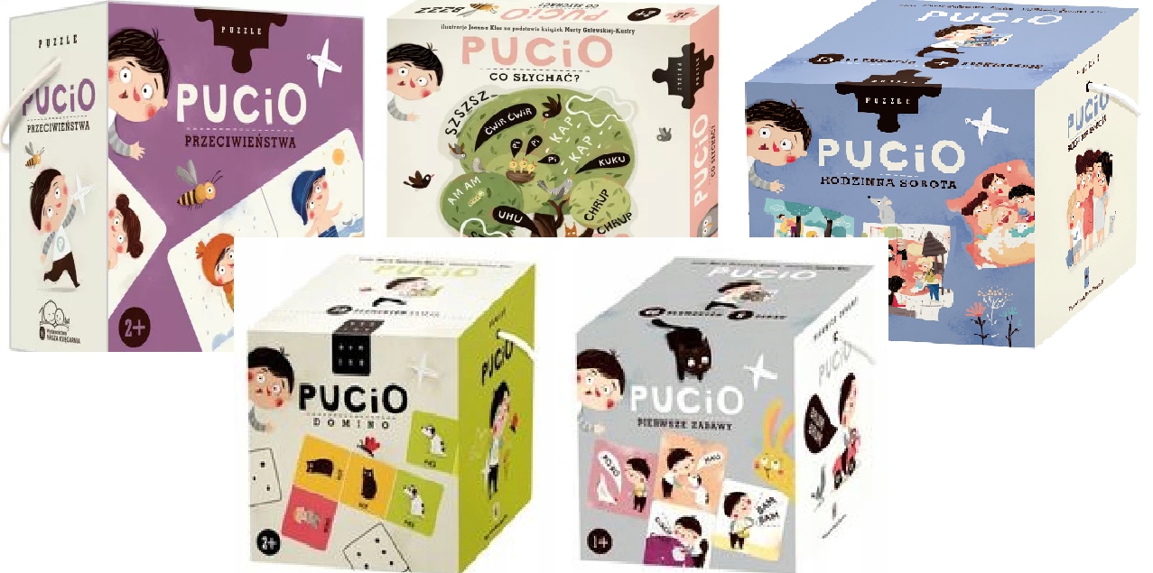 

Pucio Puzzle pakiet 5 pudełek