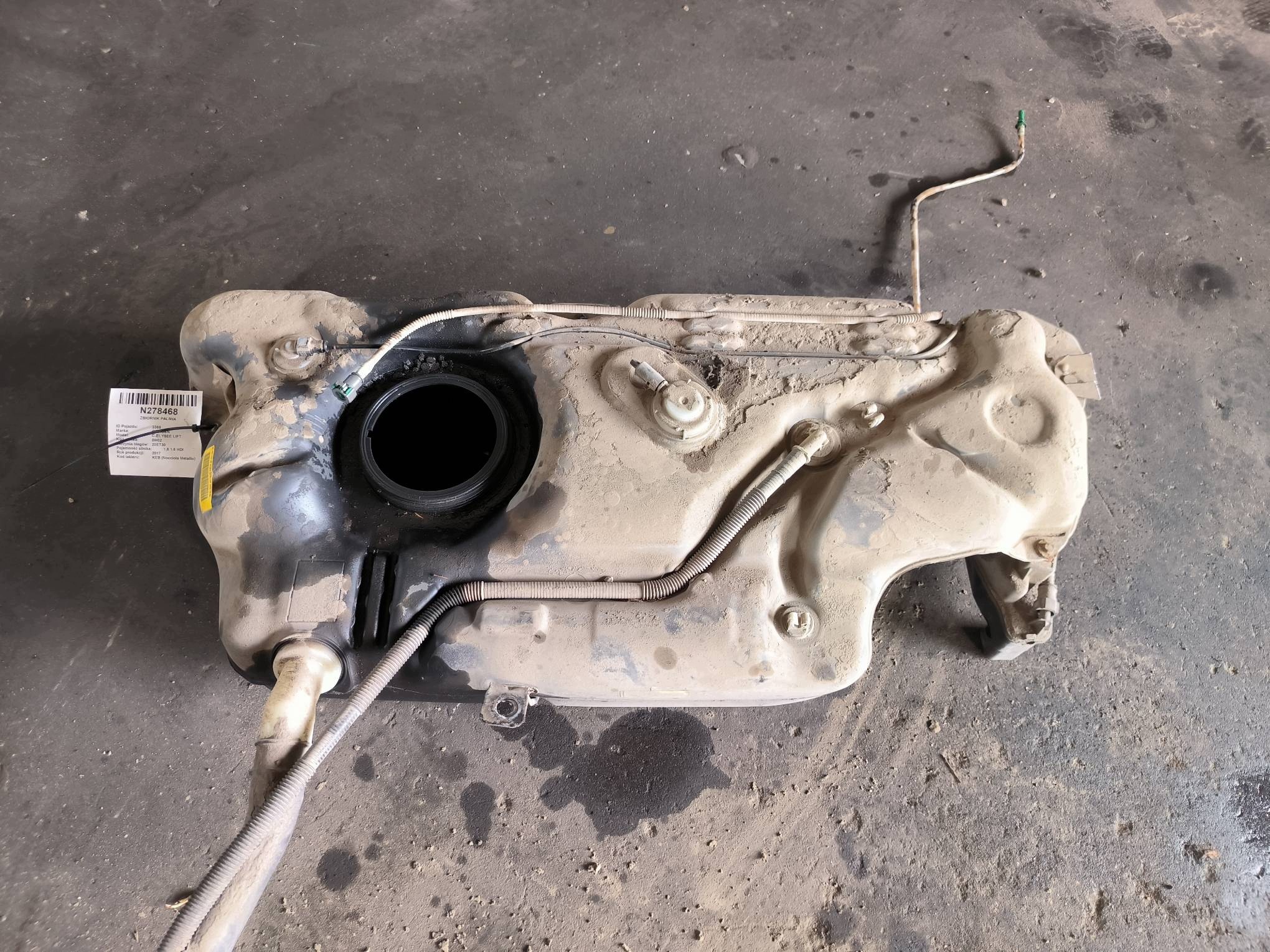 tank 9816313380 1.6 HDI CITROEN C-ELYSEE LIFT