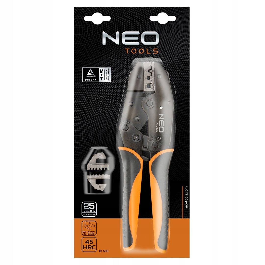 Kleště Na Dutinkové Koncovky, Průměr Dutinek 0.5-16 MM 01-506 Neo
