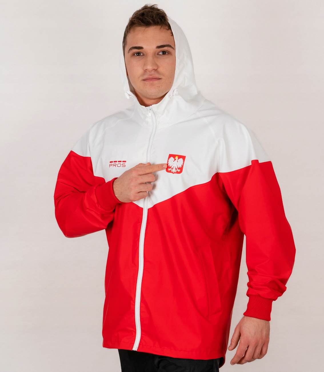 KURTKA REPREZENTACJI POLSKI PROS SPORTS ROZ. 54-L Rozmiar L