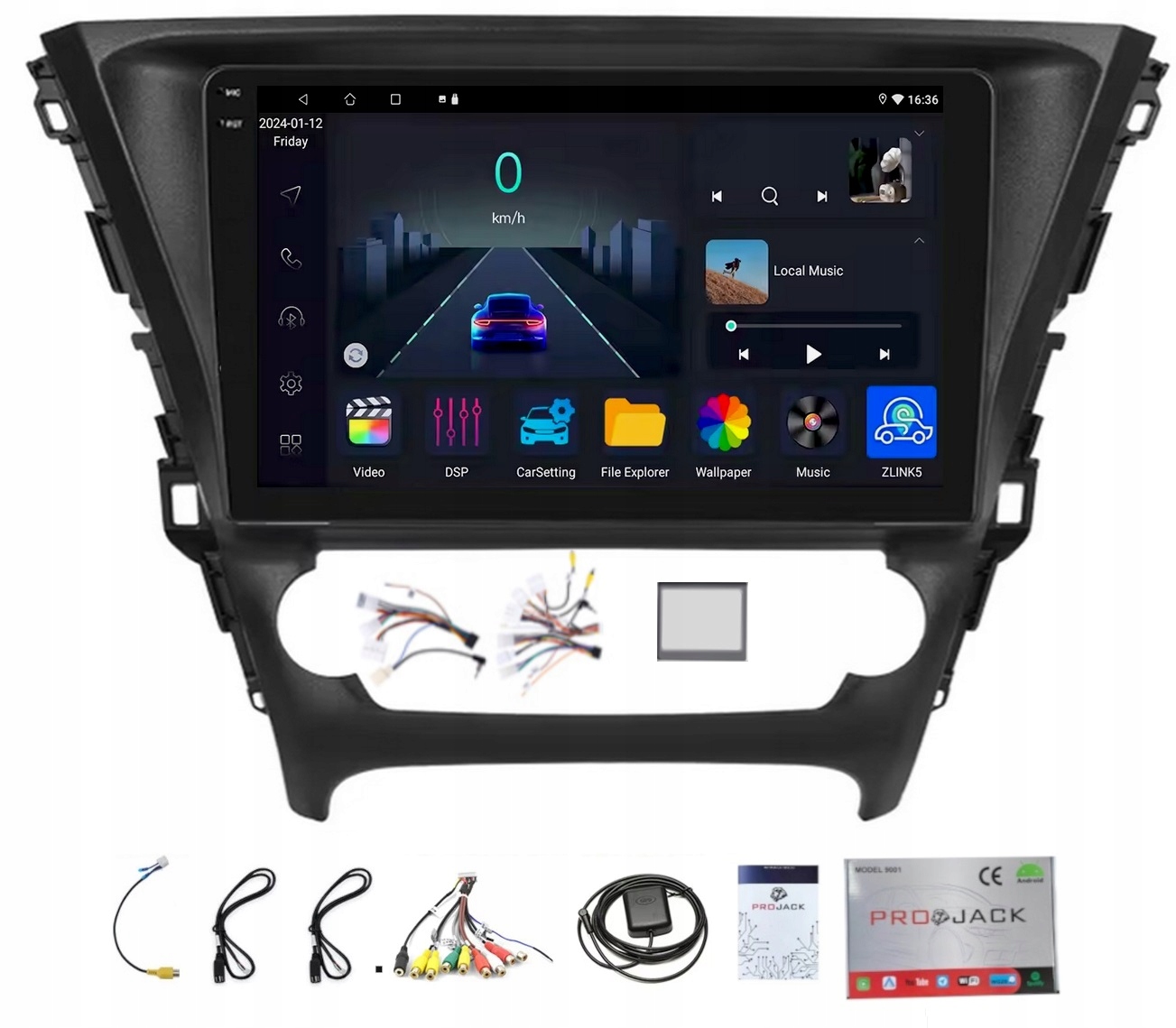 Gps Navigace Toyota Avensis 2015-2018 Wifi Carplay Bt Usb 4GB 64GB