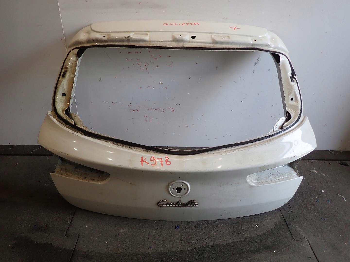 trunk door ALFA ROMEO GIULIETTA