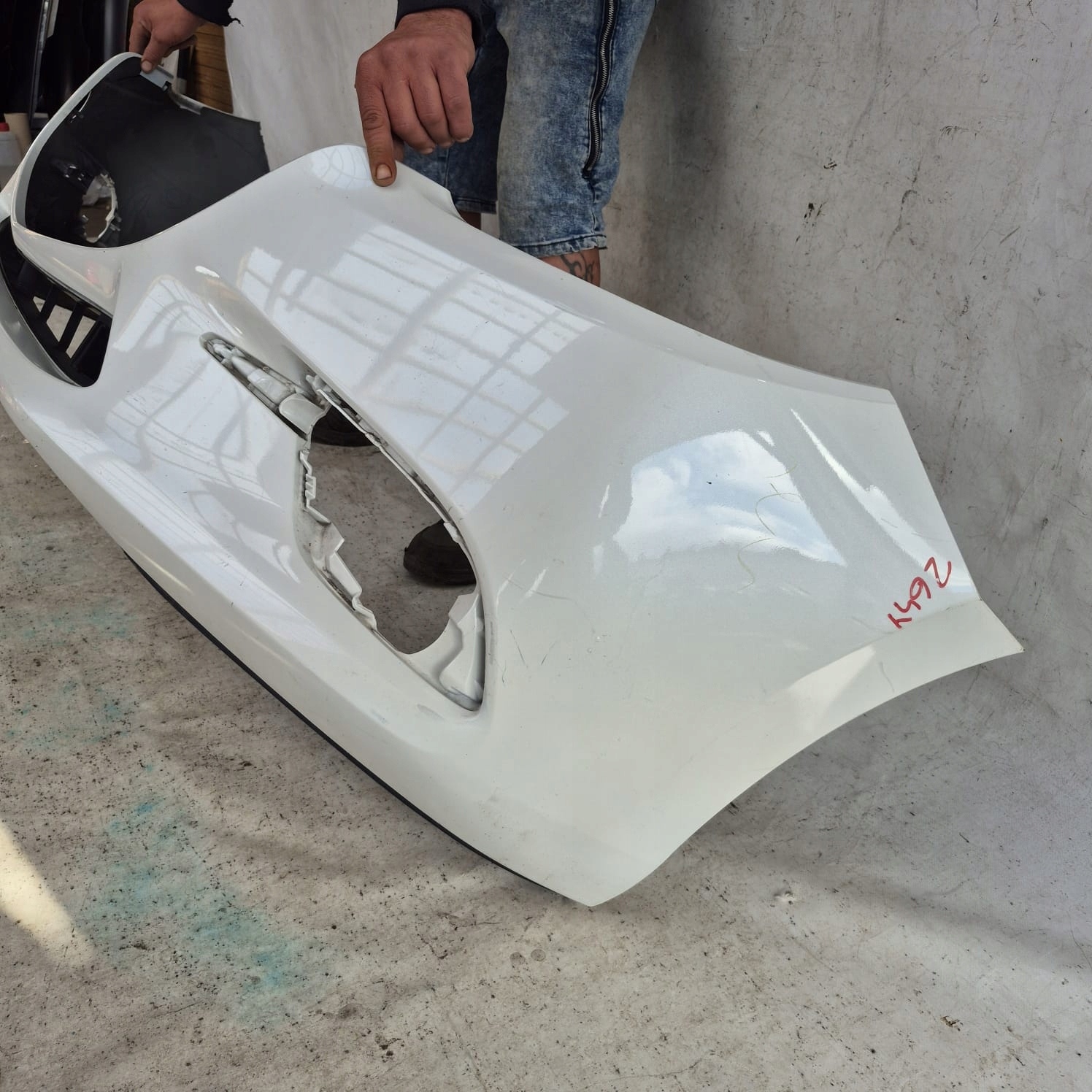 MAZDA 3 III LIFT 16-18 bumper front front