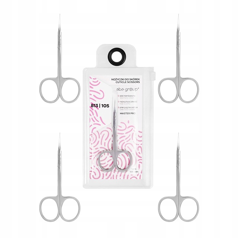 Nůžky na kůži Zahnuté ostří Aba Group Master Pro 813/105 mm 5 ks