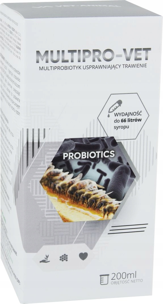 

Multipro-vet 200 ml – probiotyk układ pokarmowy