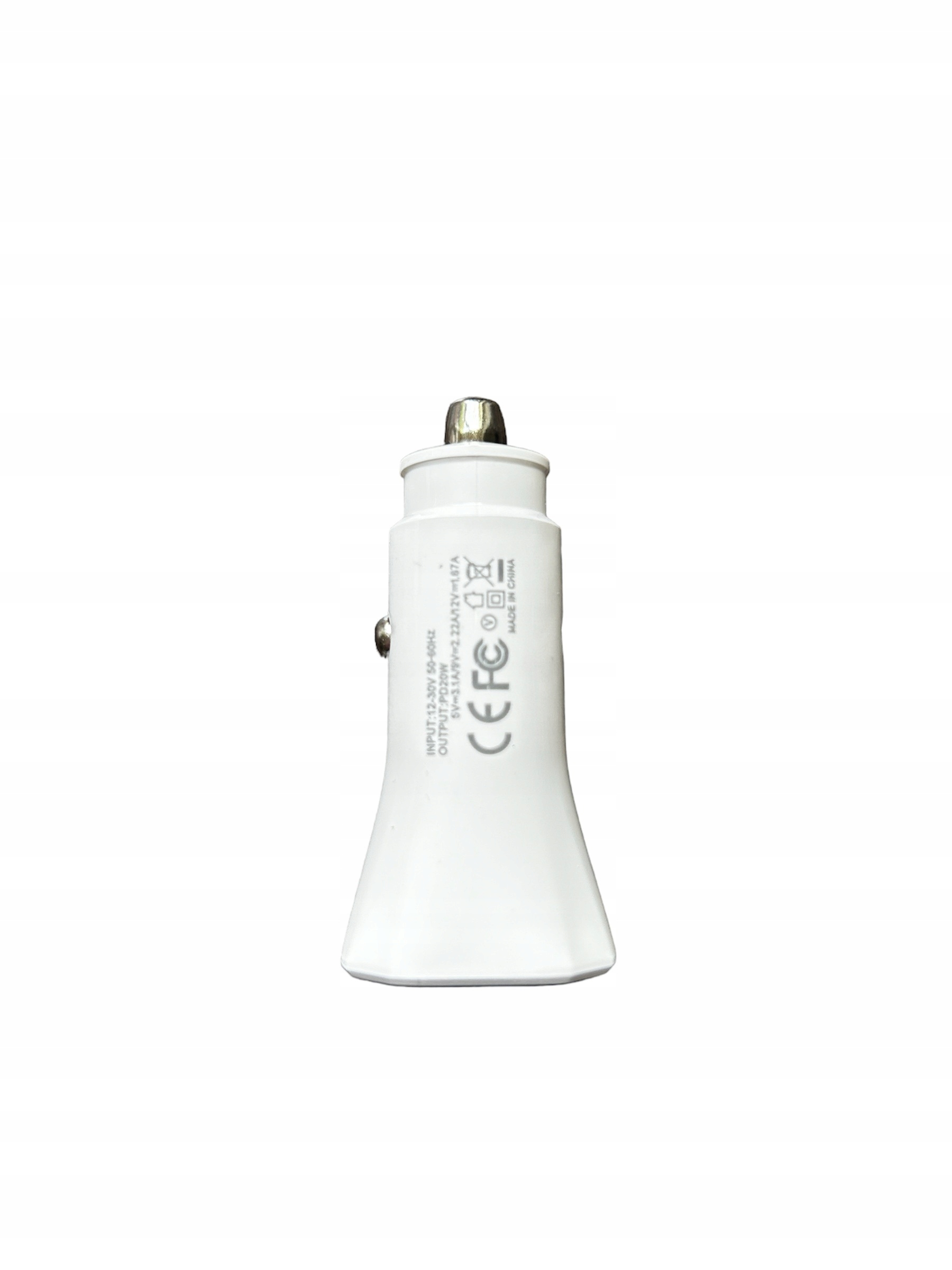 ORYGINALNA ŁADOWARKA SAMOCHODOWA DO APPLE IPHONE SZYBKA 20W + KABEL 1M Złącza USB 3.1 typ C USB typ C Apple Lightning