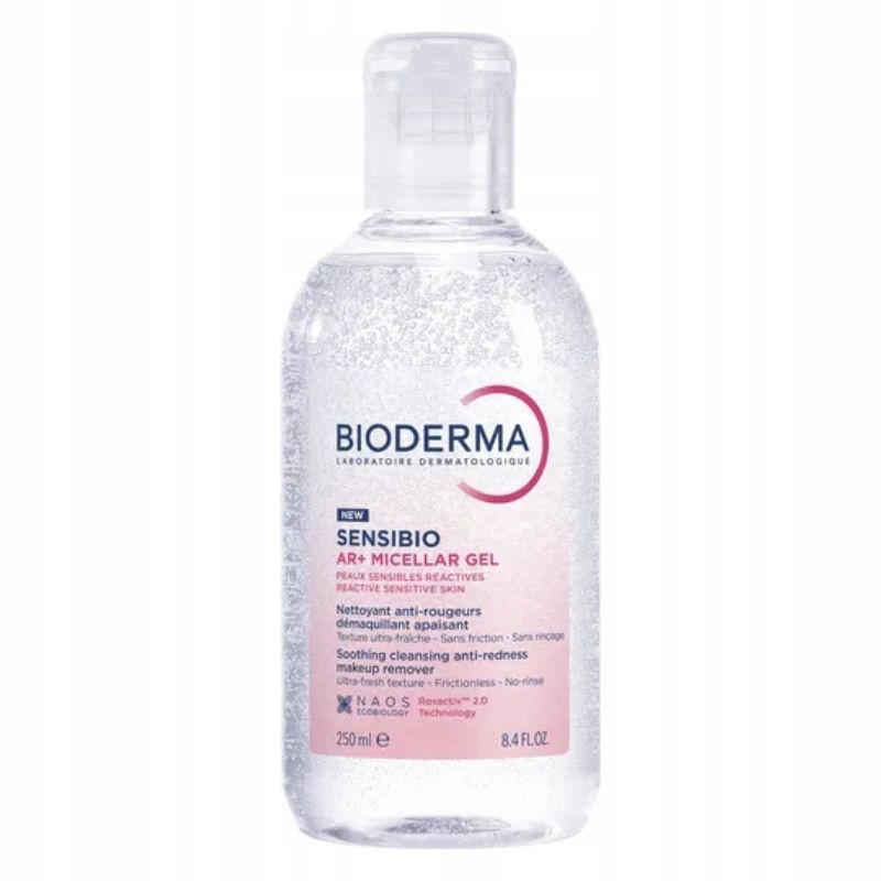 Bioderma Sensibio Ar+ Micellar Gel Żel micelarny do mycia twarzy 250 ml