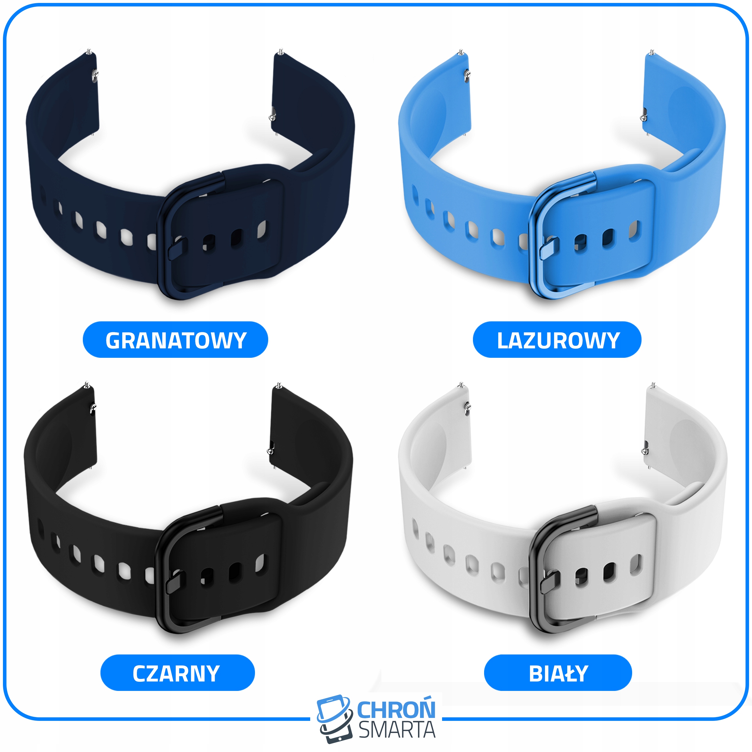 Pasek do Samsung Galaxy Watch 3 4 5 5 pro 6 40mm 44mm Classic LTE opaska EAN (GTIN) 5904400997371