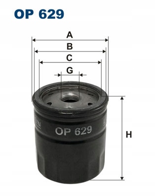 

Filtron Filtr OP629 Ford Op 629