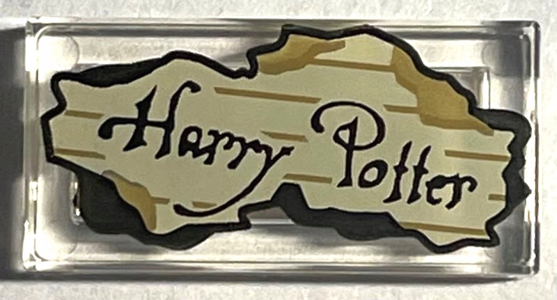 

Lego 3069bpb1083 1x2 nadruk Harry Potter 1 szt N