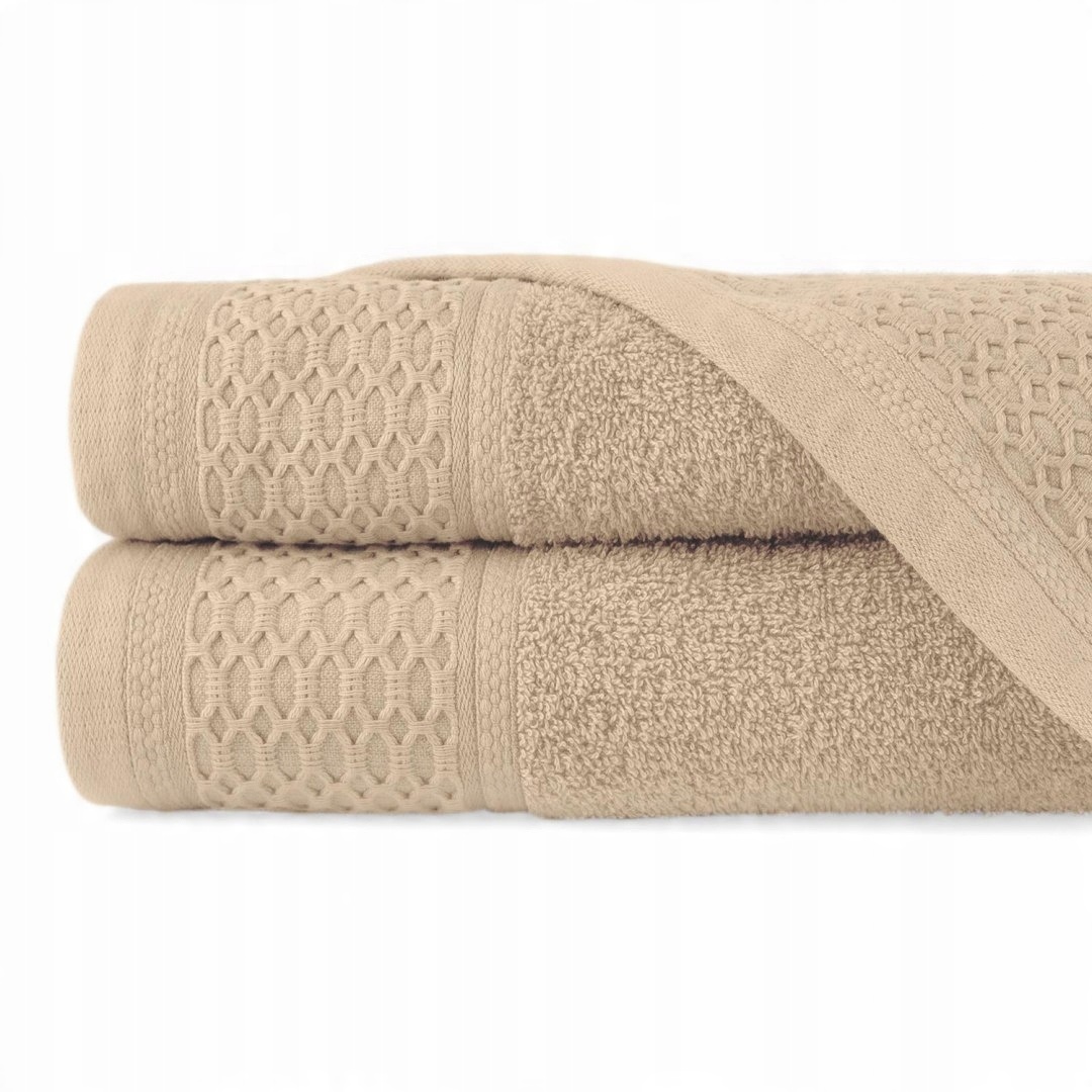 

2 Ręczniki 100% Bawełny 70X140 Krem