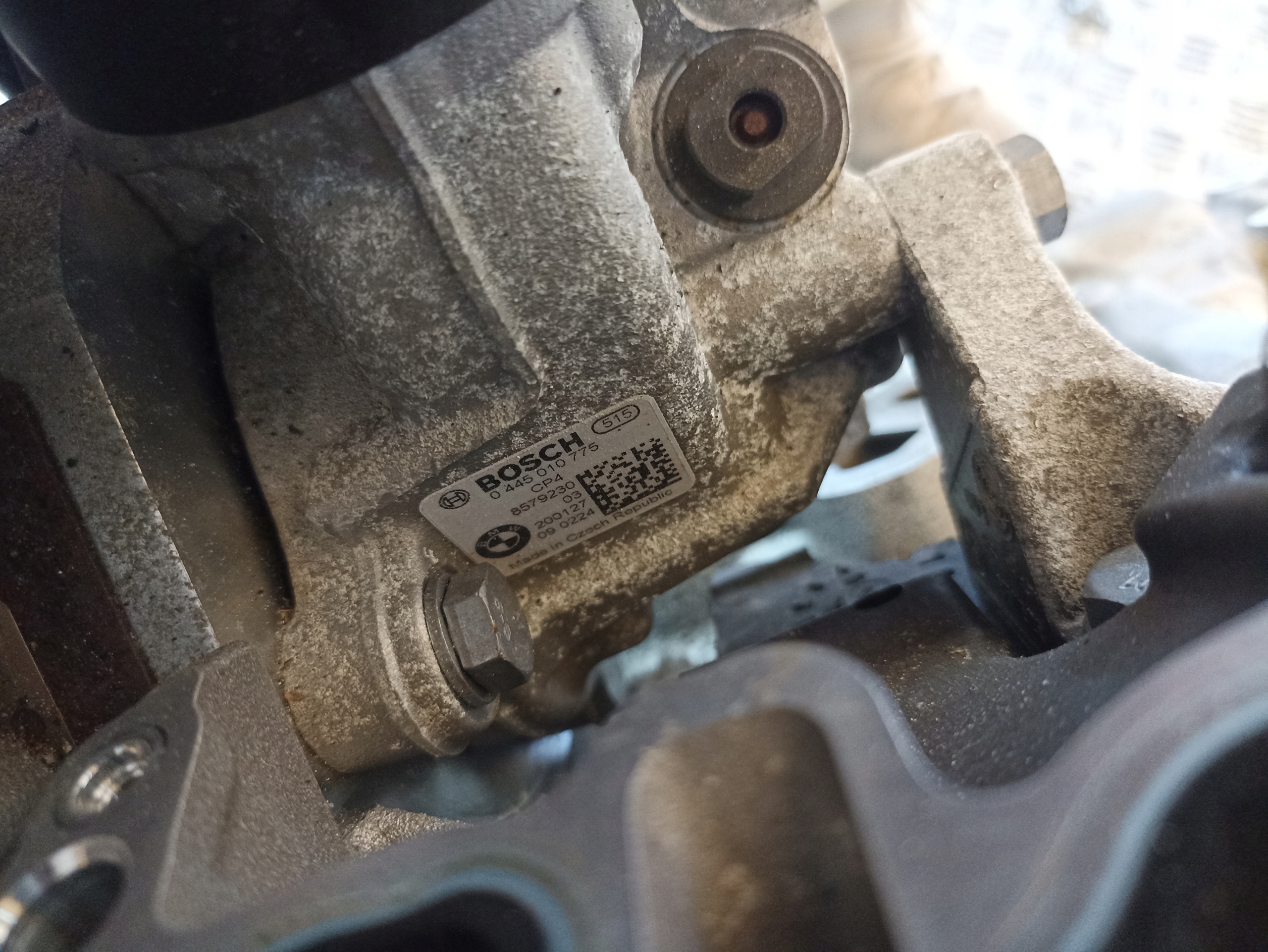 BMW 3 G20 G21 Двигатель B47D20B 2.0 d форсунки насос