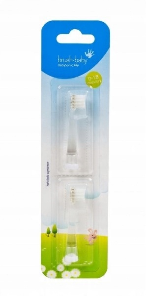 

Brushbaby BabySonic Pro Końcówki 0-18 m-cy 2 szt.