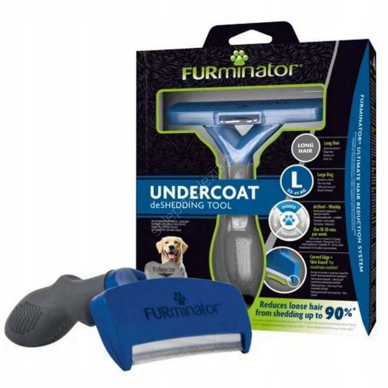 Levně Furminator pro dlouhosrsté psy L