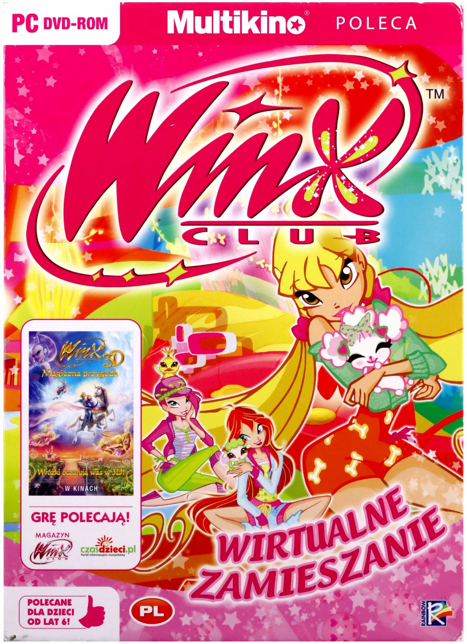 WINX CLUB: виртуальная путаница [PC Game] минимальное количество игроков 1