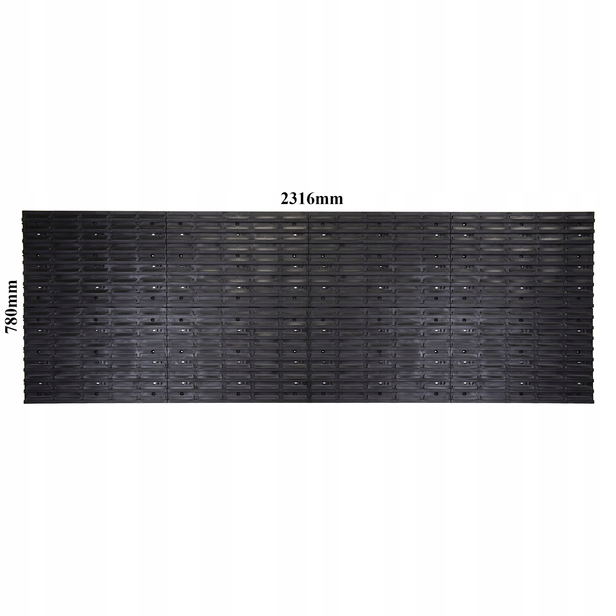 TABLICA NARZĘDZIOWA ORGANIZER ŚCIENNY XXL 232x78 REGAŁ DO WARSZTATU GARAŻU Szerokość produktu 232 cm