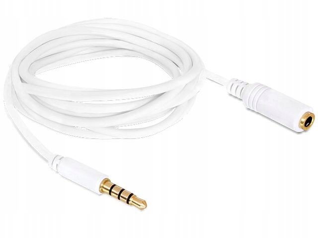 

Przedłużacz kabla Audio mini Jack kabel 4-PIN 2m d