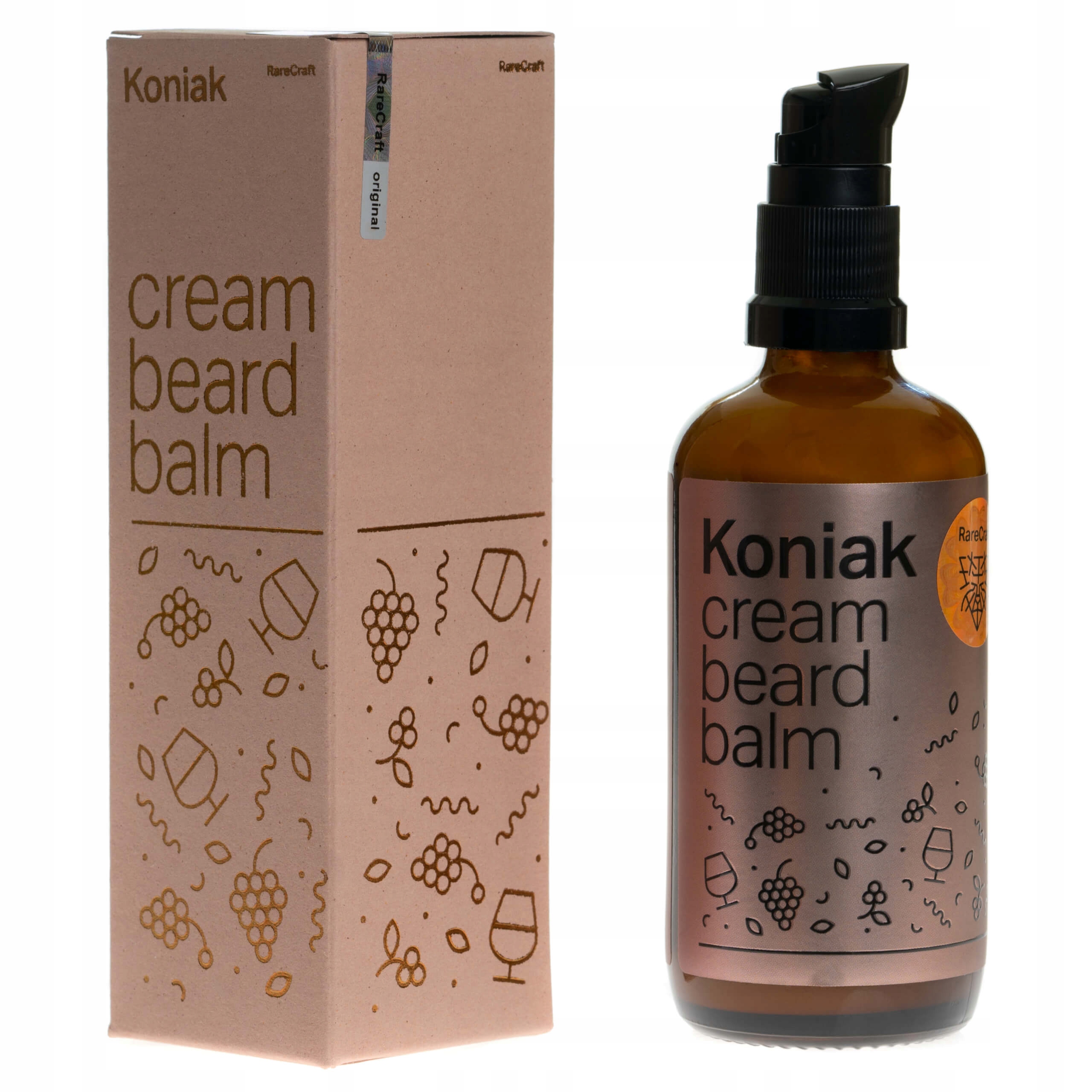 RareCraft krém na vousy Koniak 100 ml