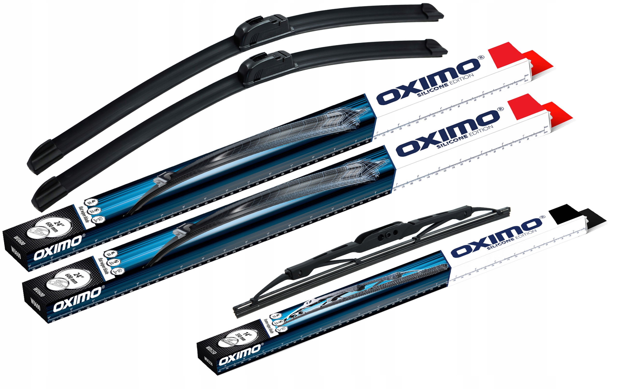 

Wycieraczki Płaskie Suzuki Liana 01-07 Przód+tył