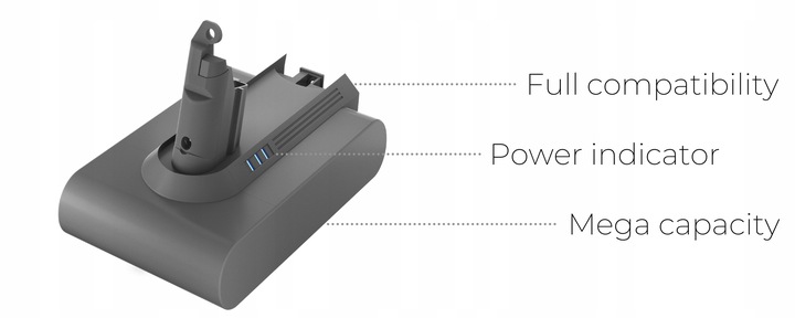 Akumulator Newell zamiennik DSV6B do Dyson SV03 Model DSV6B