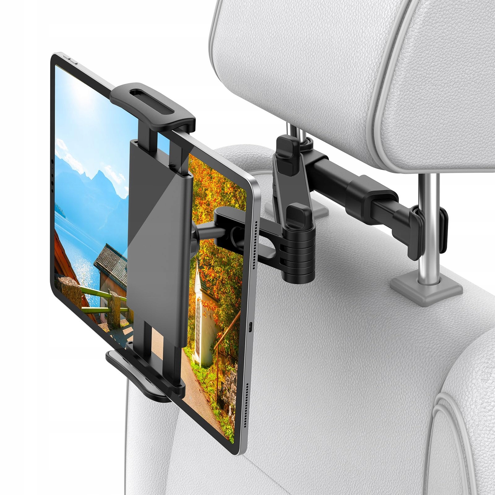 SHAWE Uchwyt Samochodowy Na Tablet Regulowany Uniwersalny Do iPad Kindle