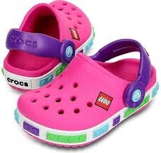 

Crocs klapki Lego obuwie dziecięce dzieci