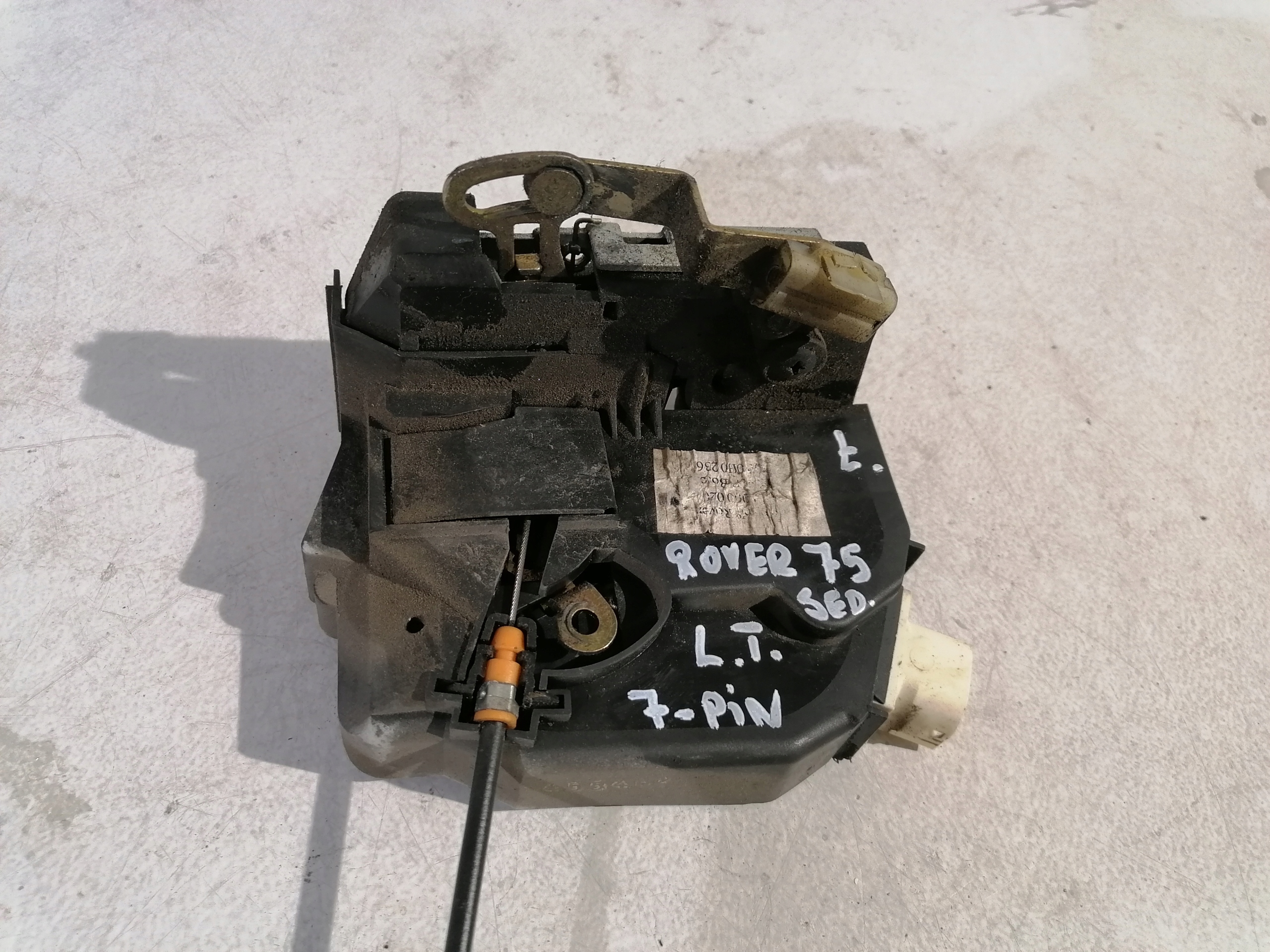 Rover 75 lock left rear part 7 PIN
