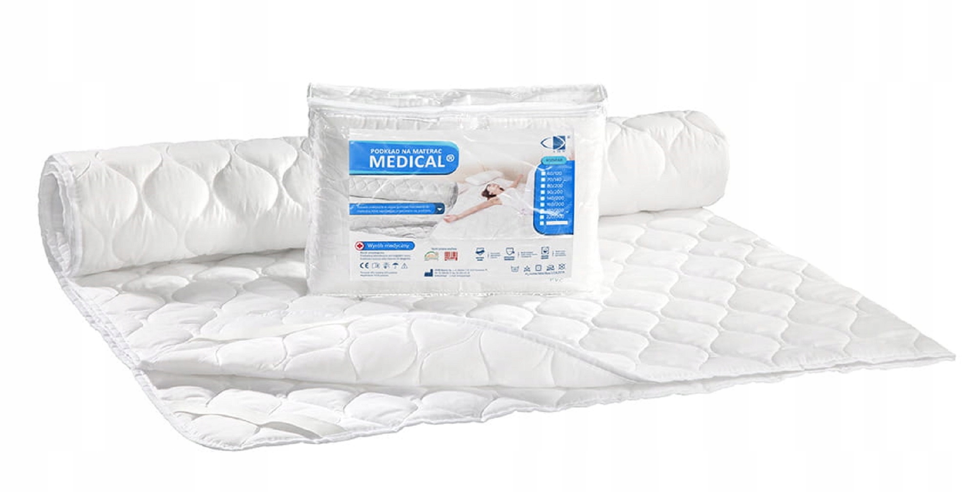 

Podkład na materac Medical dla alergików 120x200