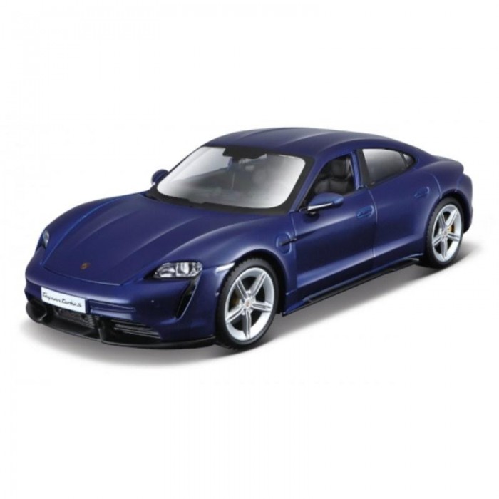 Porsche Taycan Turbo S Blue 1:24 Bburago