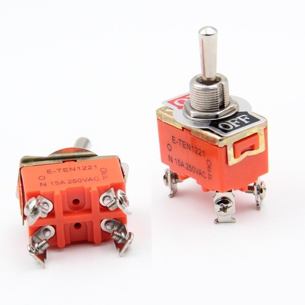 Przełącznik dźwigniowy E-TEN1221 - 2 pozycyjny Producent Inna