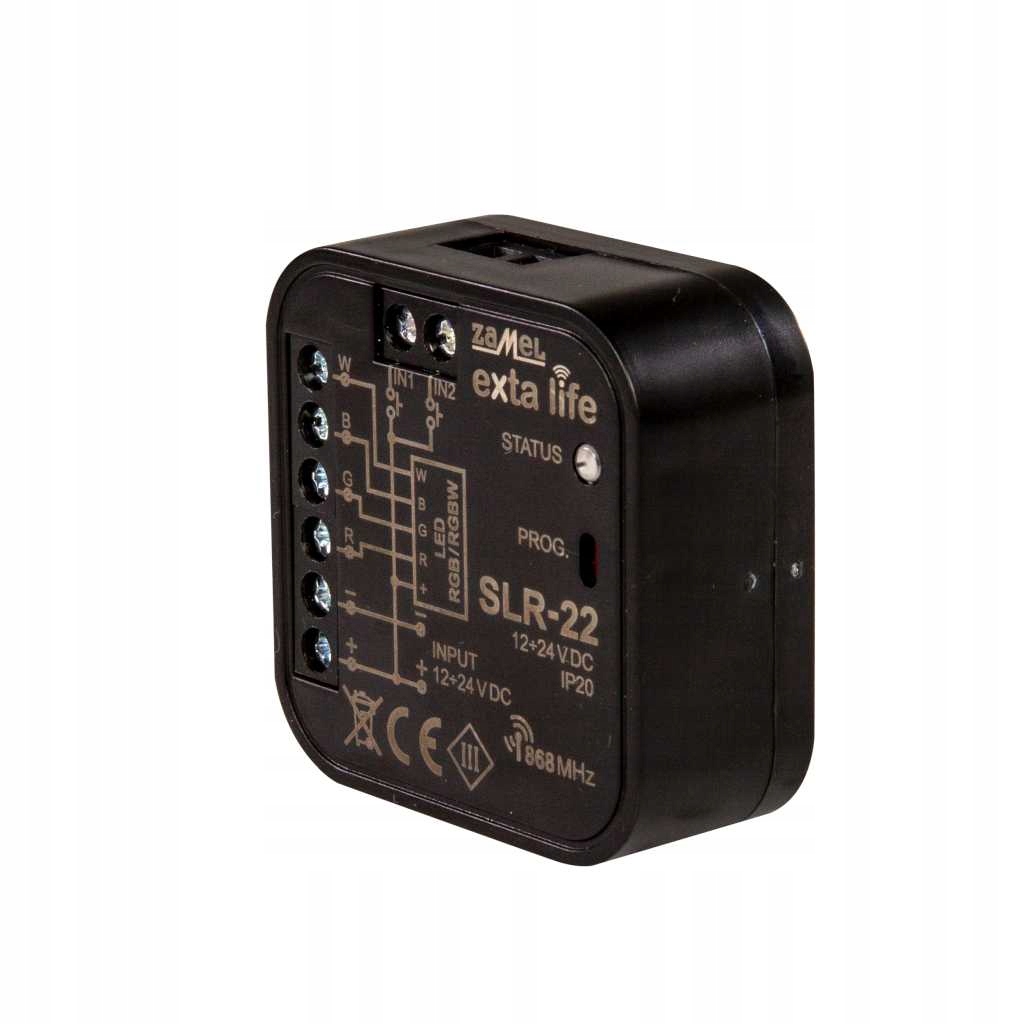 

Sterownik Led 4kanały Rgbw SLR-22 Exta Life Zamel