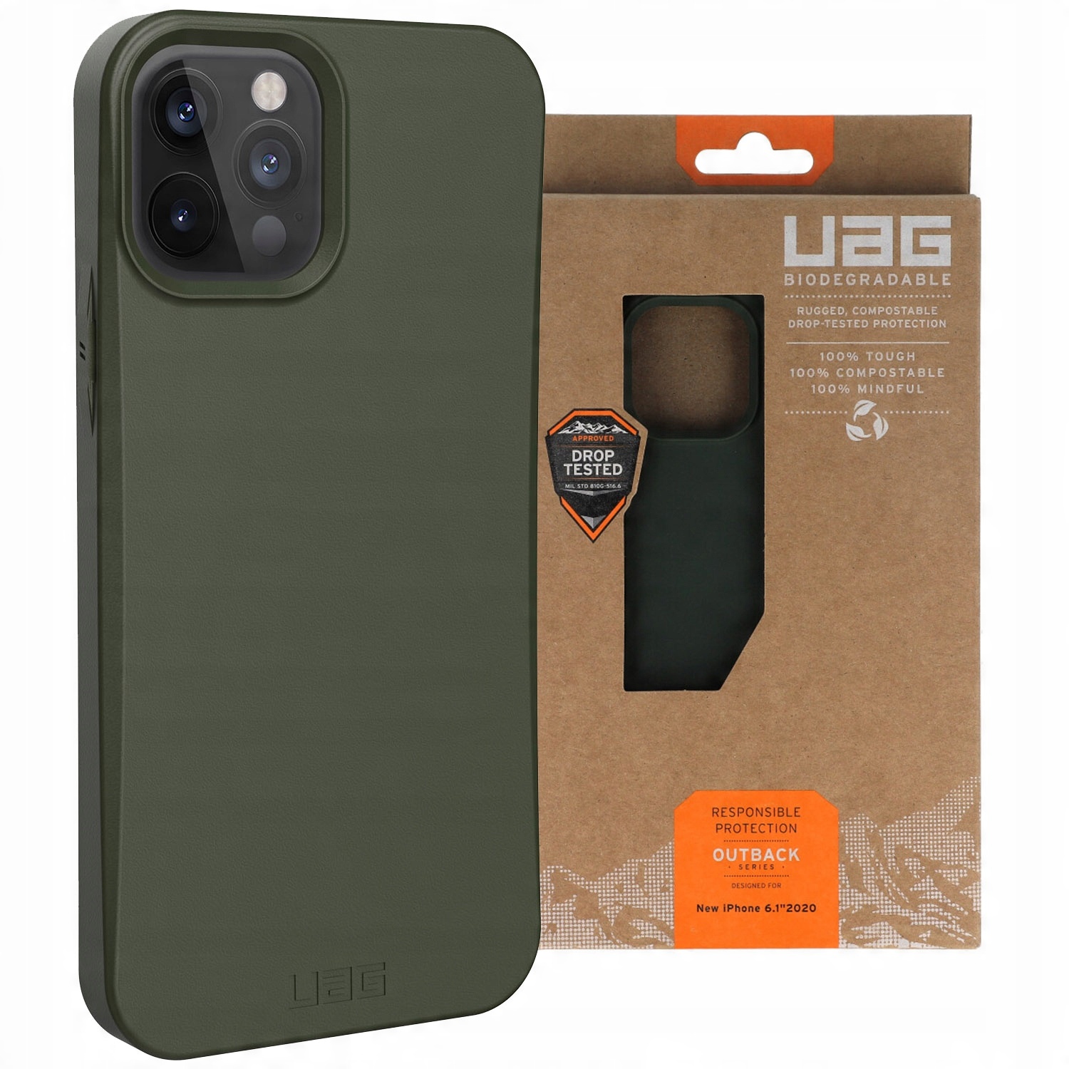

Etui do iPhone 12 / 12 Pro, Uag Outback cover case