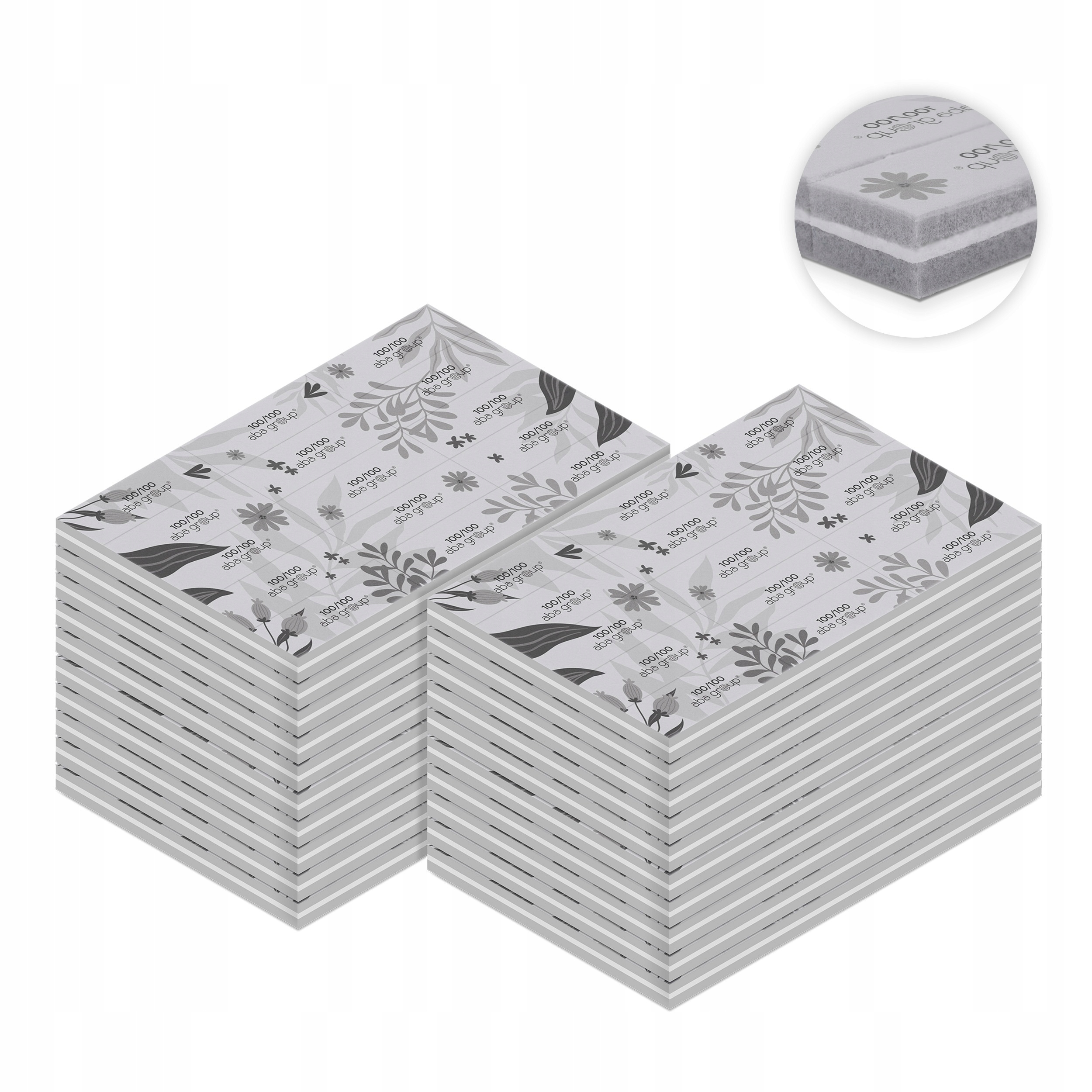 Leštička na nehty Blok Polerski 100/100 15 kusů Aba Group 20 balení