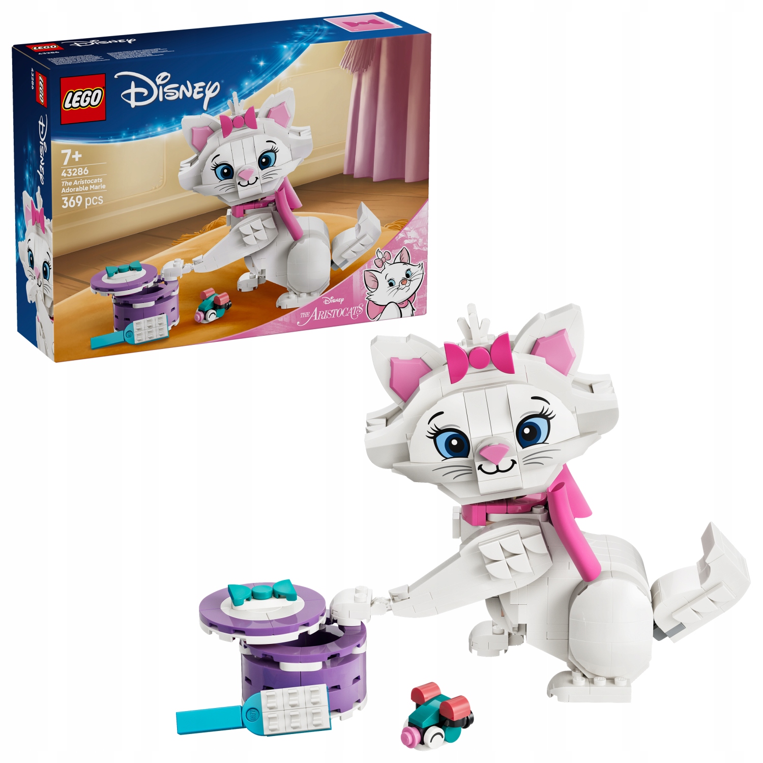 Lego Disney 43286 Roztomilá Marie z filmu Aristokočky