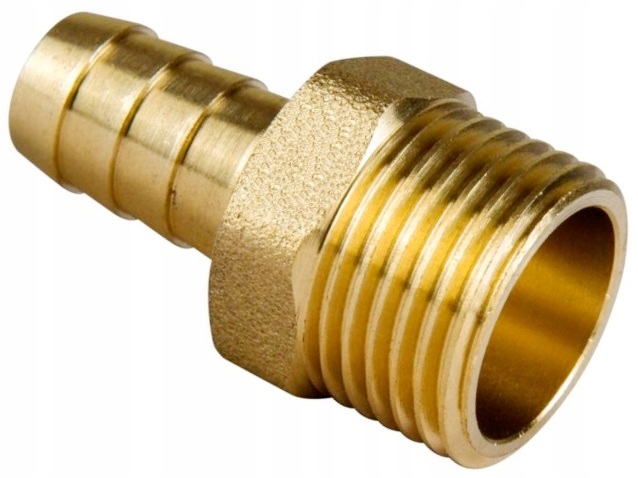 KOŃCÓWKA MOSIĘŻNA ZŁĄCZKA GZ 3/4" - 20 mm ZŁĄCZE DO WĘŻA