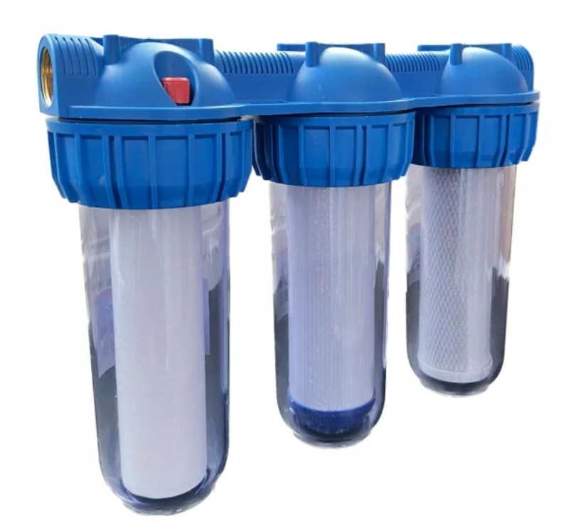 Ibo Trojitý filtr na vodu pouzdro 3x10-1"