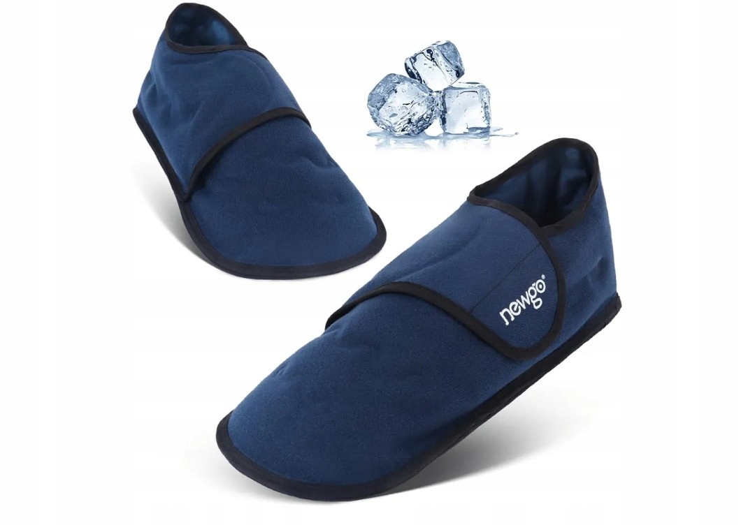 Żelowe skarpety, buty chłodzące do terapii ciepłem i zimnem, Newgo, 1 para
