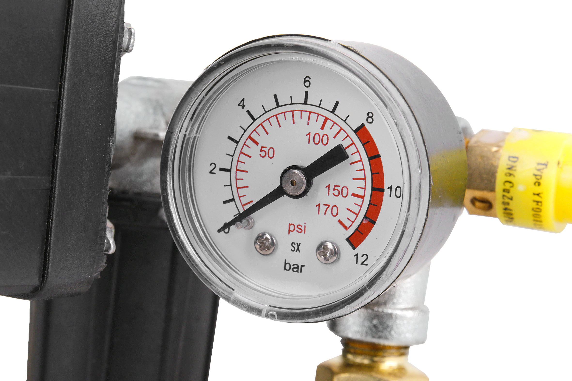 WYŁĄCZNIK WŁĄCZNIK CIŚNIENIOWY PRESOSTAT DO KOMPRESORA SPRĘŻARKA 230V 10BAR Marka bez marki