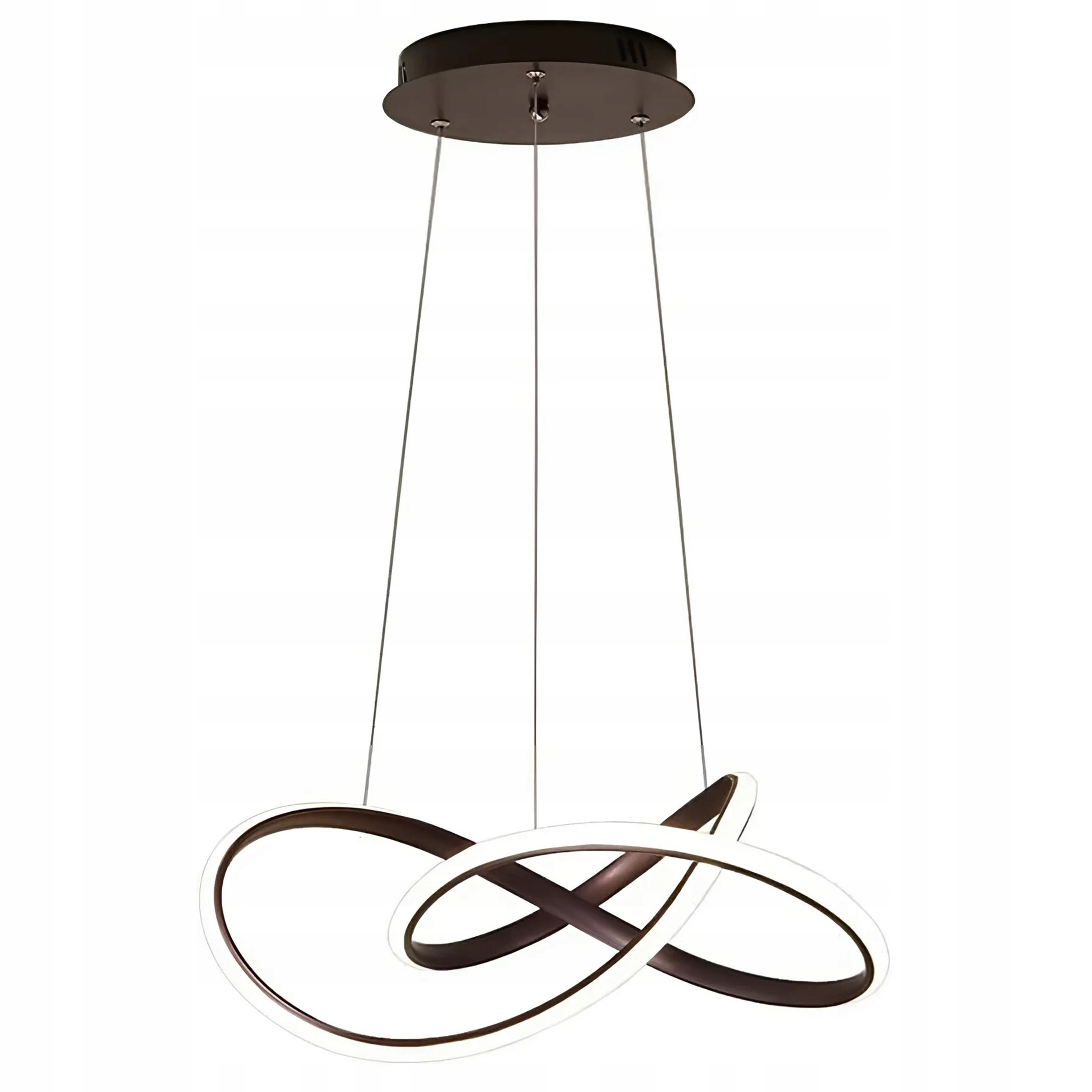 Led Luster, Závesná Stropná Lampa, Čierna, Moderná Biela Variabilná Farba